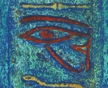 Arbor-Hieroglyph detail Horus Eye